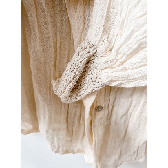 NWT Jen's Pirate Booty X Free People Alta Top in Natural - XS - Picture 4 of 6